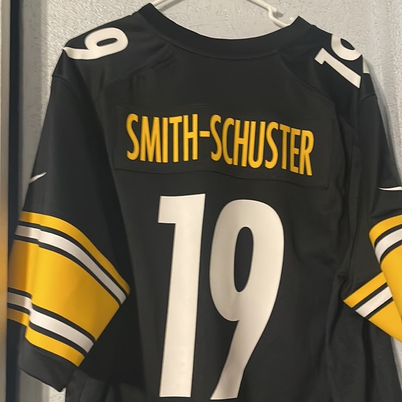 Steelers nfl on field jersey no. 19 juju smith - Picture 2 of 3